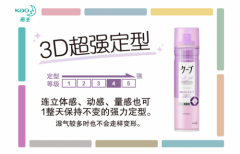 变美的秘诀 从“头”开始 —— 花王3D定型喷雾